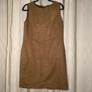 Cremieux Suede Sleeveless Dress Size 8